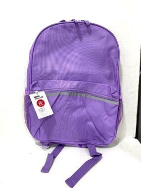 Purple Water Repellent 16in Laptop Backpack School Lightweight Travel Gym New